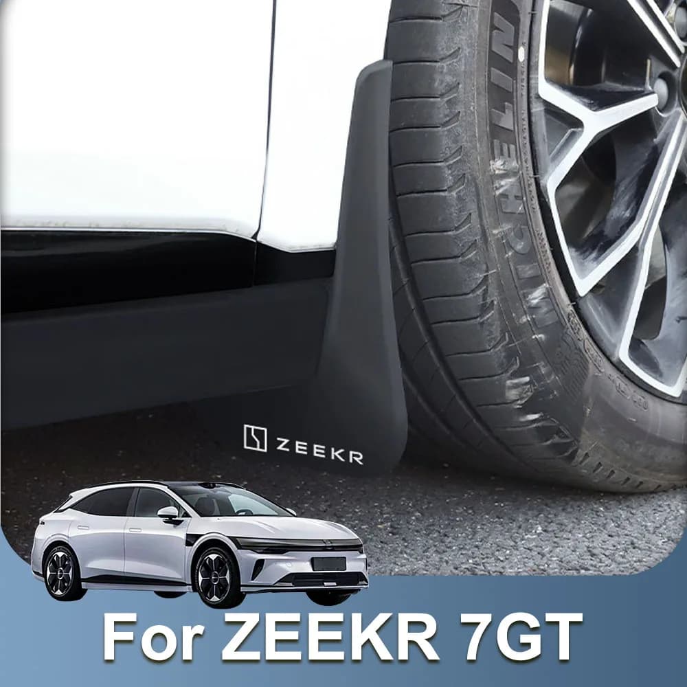 Original Factory Customized Mudguard Fit For ZEEKR 7GT 2026 2027 Prevent Sediment Splashing High Quality Plastic Car Supplies