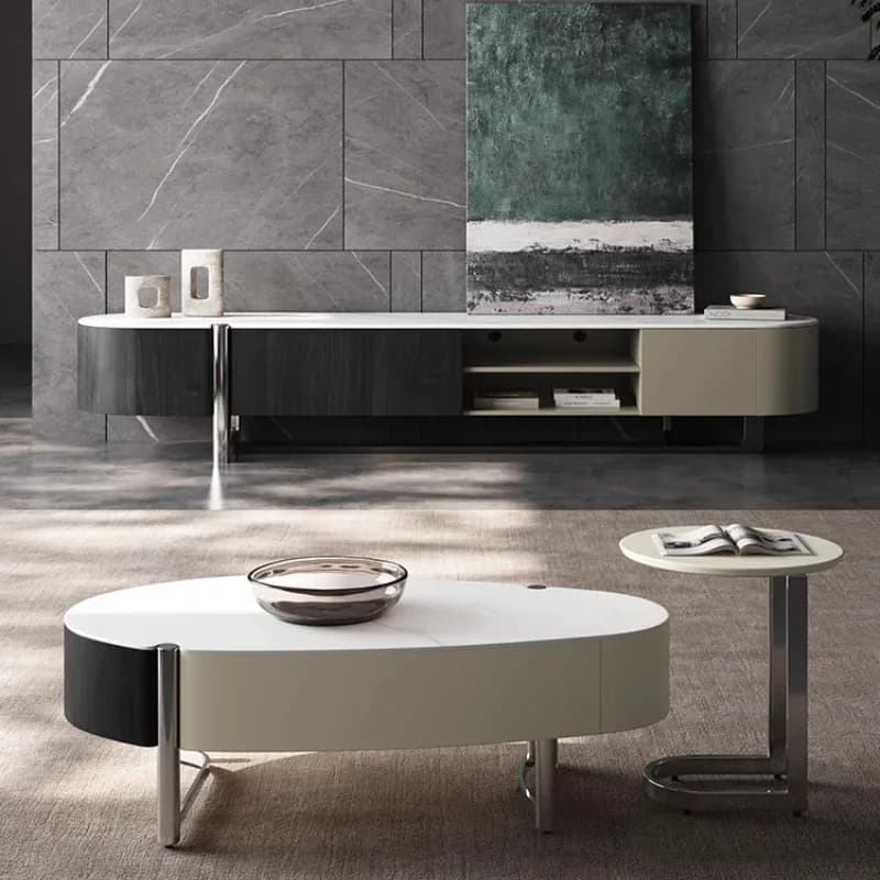 Designer Luxury Tv Stands Monitor Display Nordic Living Room Hallway TV Table Simple Entertainment Archivadores Salon Furniture