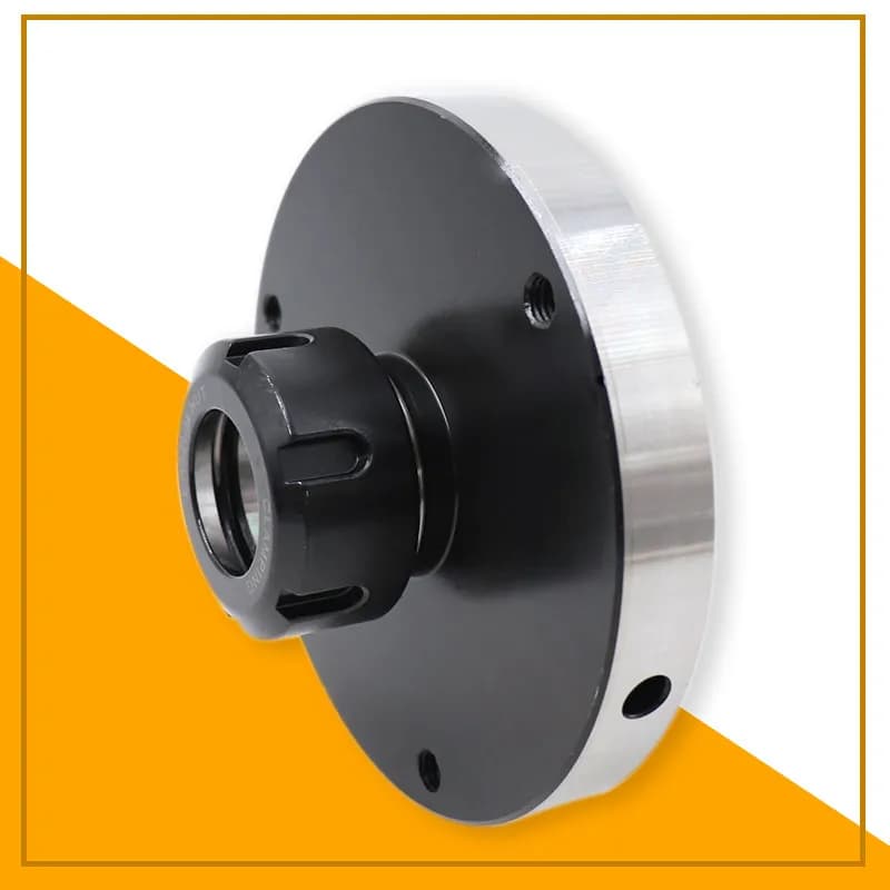 1PC ER16 25 32 40 Lathe Chuck Diameter 45 80 100 Collet Chuck For CNC Milling Lathe Tool 0.005 Alternative Chuck Fixture