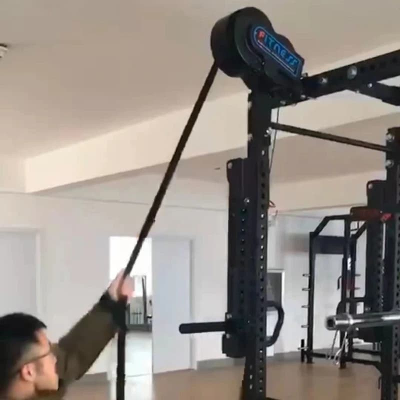 Gym Suspension Pulley Rope Puller Rope Climber Centrifuge Dynamometer