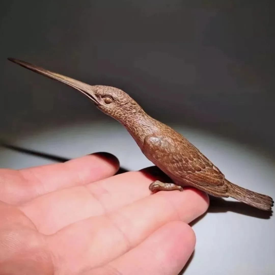 Bird Figurine Bronze Statue Animal Figurines Toys House Office home Decor Gifts