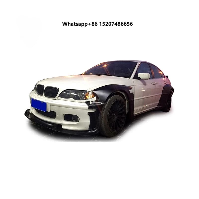 New Arrival Wide Body Kit for  E36 E46 3 Series to Roket-bunny Design
