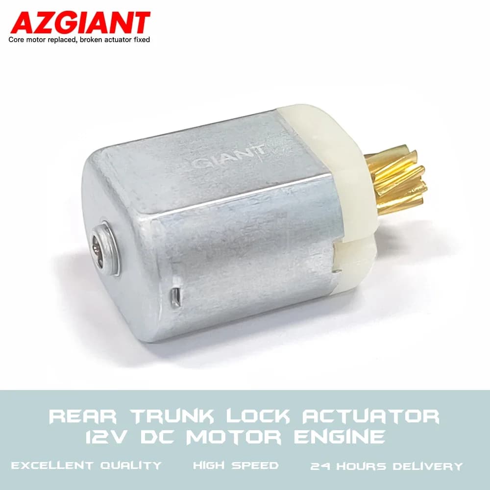 AZGIANT 8K9827505A Rear Trunk Lock Actuator 12V DC Motor Engine Easy Installation For Audi Q7 4L RS4 RS5 RS6 2006-2016
