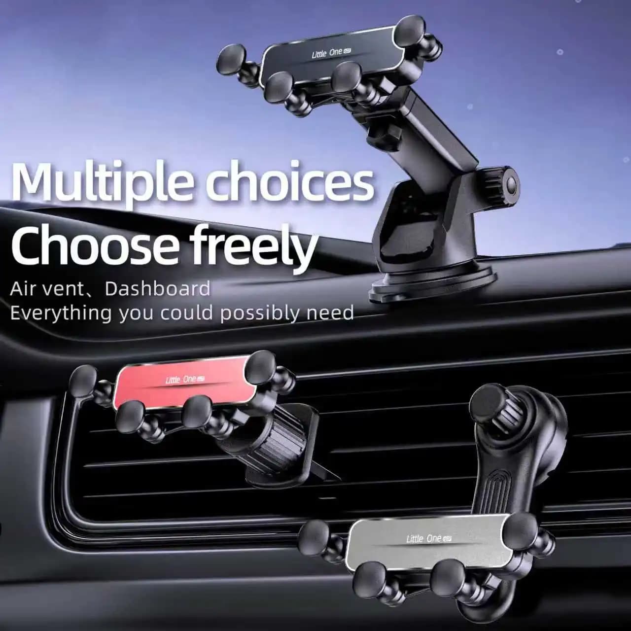Car mobile phone holder air outlet special car extension rod fixed gravity support frame in the car 2026 new model