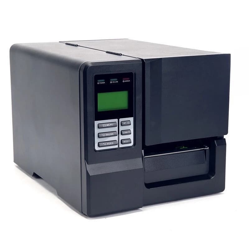 Product label printer, self-adhesive wide label