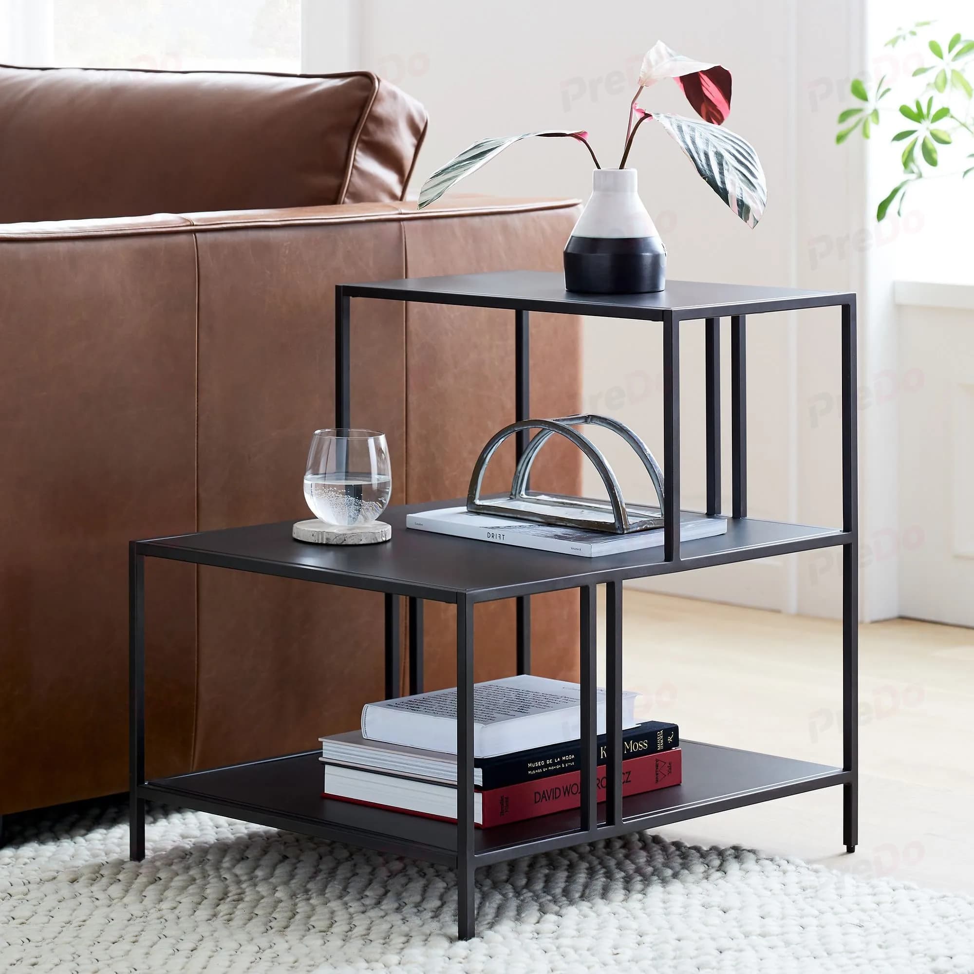 Luxury Coffee Table Modern Metal Living Room Coffee Tables European Minimalist Steel Tea Table for Home Furniture Decoration