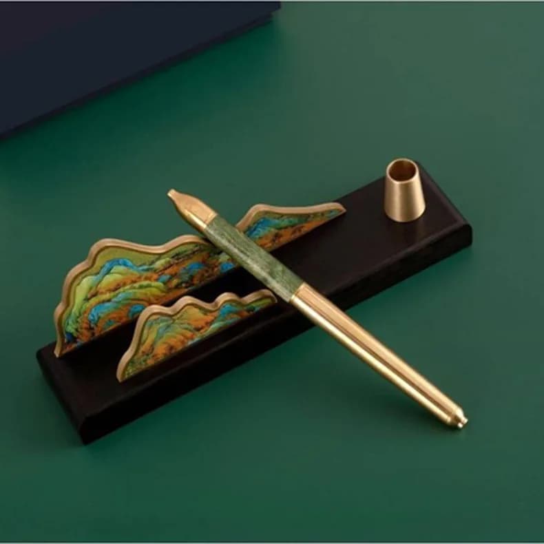 Business Gift Set Thousand Miles Jiangshan Notebook Gift Box Office