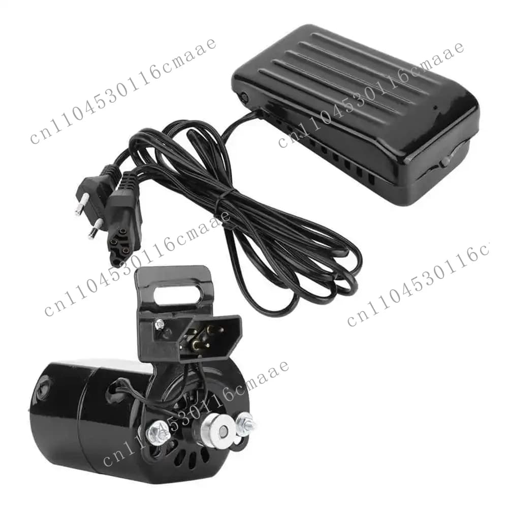 180W European Union plug 220V sewing machine motor kit household with foot pedal control with 10000 rpm unit long term