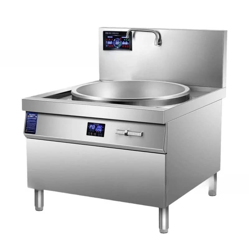 Commercial induction cooker high-power large pot stove school 80 electromagnetic stove canteen beef and mutton soup pot 30KW