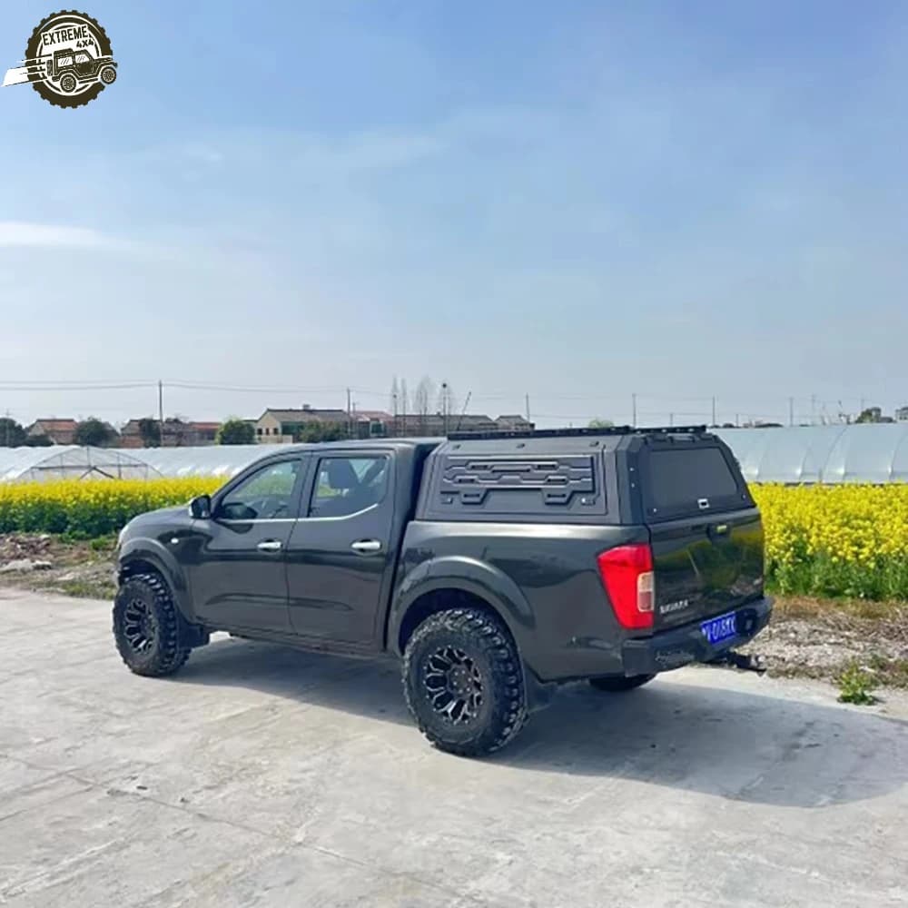 EXTREME FoldableOff-Road Pickup HardtopTruck Bed Cover for Nissan / Titan Models - High-Quality Steel Pickup Truck Bed Top Cover
