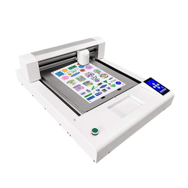 Flat die-cutting machine Digital cutting machine Self-adhesive copperboard paper edge cutting machine