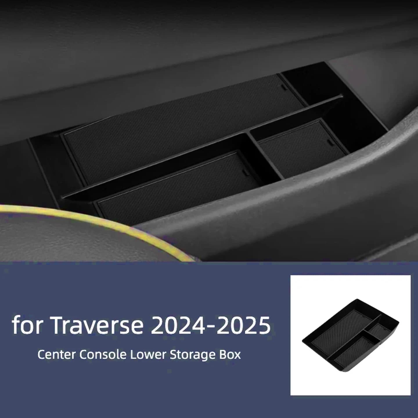 Suitable for 24 Chevy Traverse Patrol GMC Acadia Armbar Box Storage Box Interiors