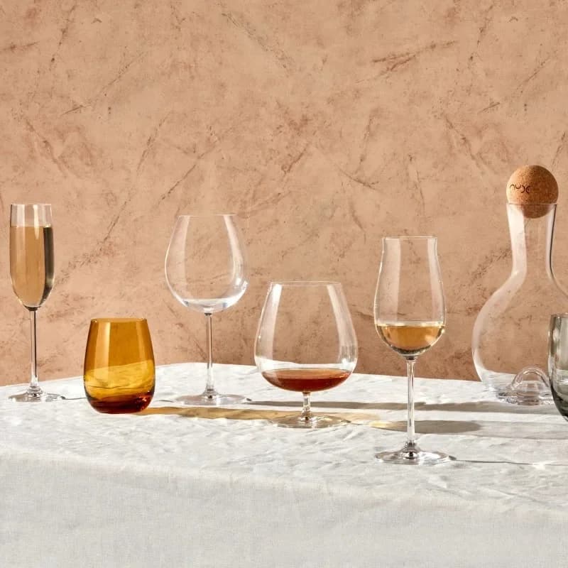 Flat bottom cup Water cup Crystal glass Color handmade cup
