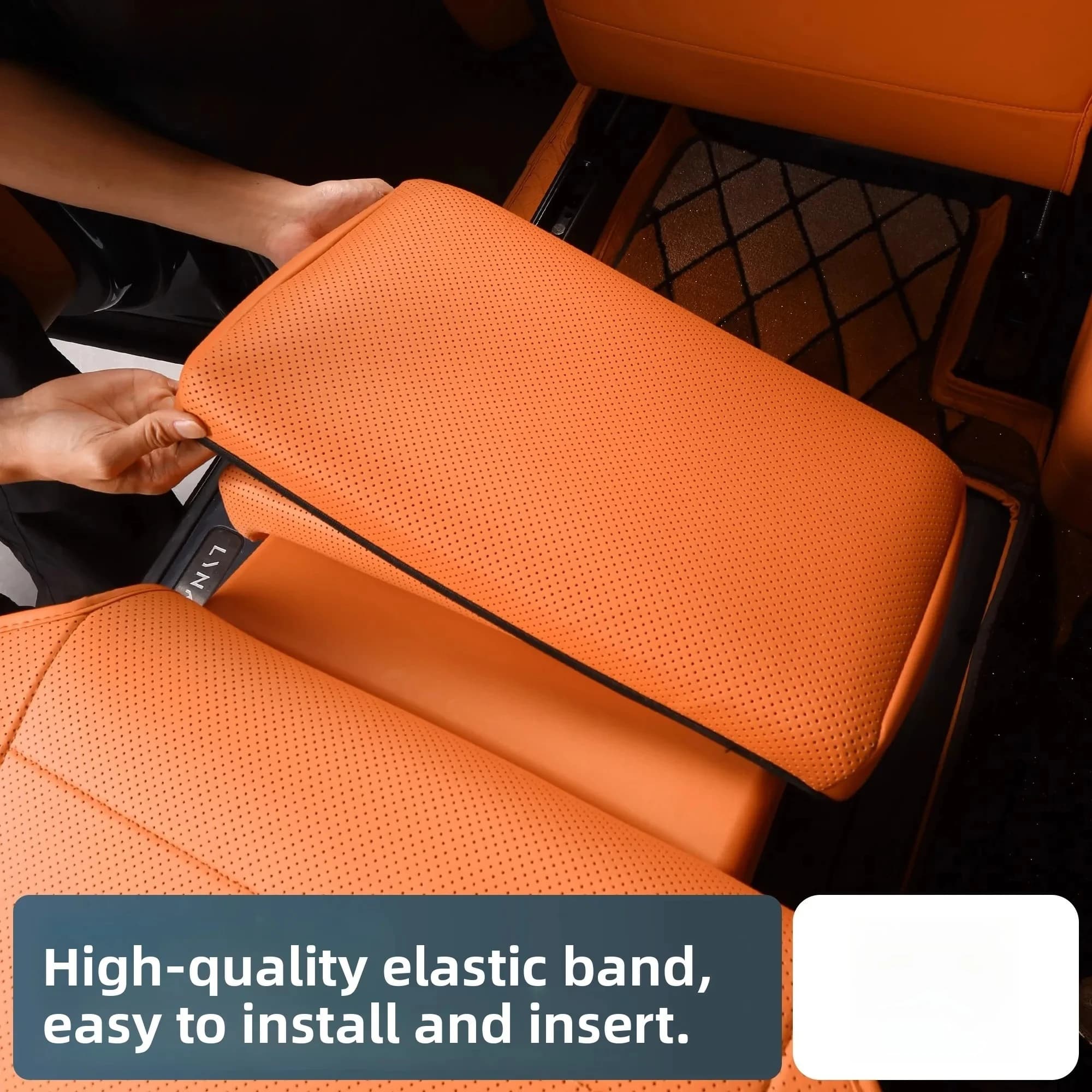 Car Electric Seat Leg Support Protective Cover Second Row Leather Footrest Protector Anti Kick Pad Accessory For Lynk & Co 900