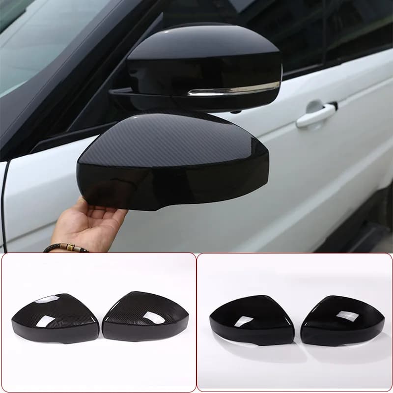 For Range Rover Sport VOGUE Discovery 4/5 2013-2021 ABS Carbon Fiber Car Side Mirror Cover Decorative Sticker Car Accessories