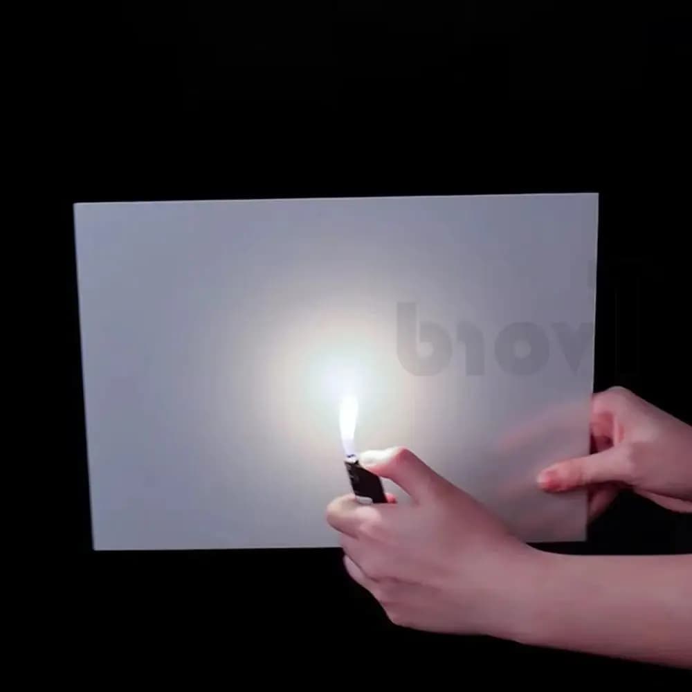 Professional Milky White Acrylic Sheet Plexiglass Panel for LED Light Box, Diffuser Cover, Signage - High Quality Light Guide