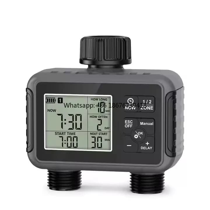 SBT016 Digital Watering Controller Waterproof Garden Water Timer Automatic Timing Irrigation