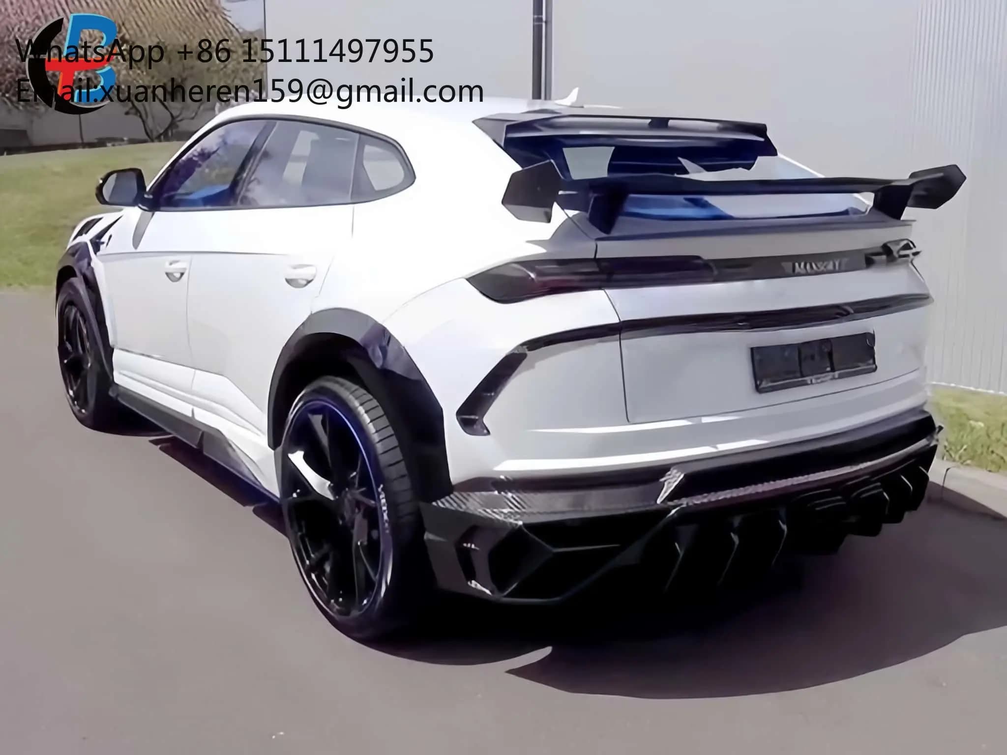 Man-sory Style Carbon Fiber Car Pressure Tail Rear Wing for Lamborghini for URUS Spoiler
