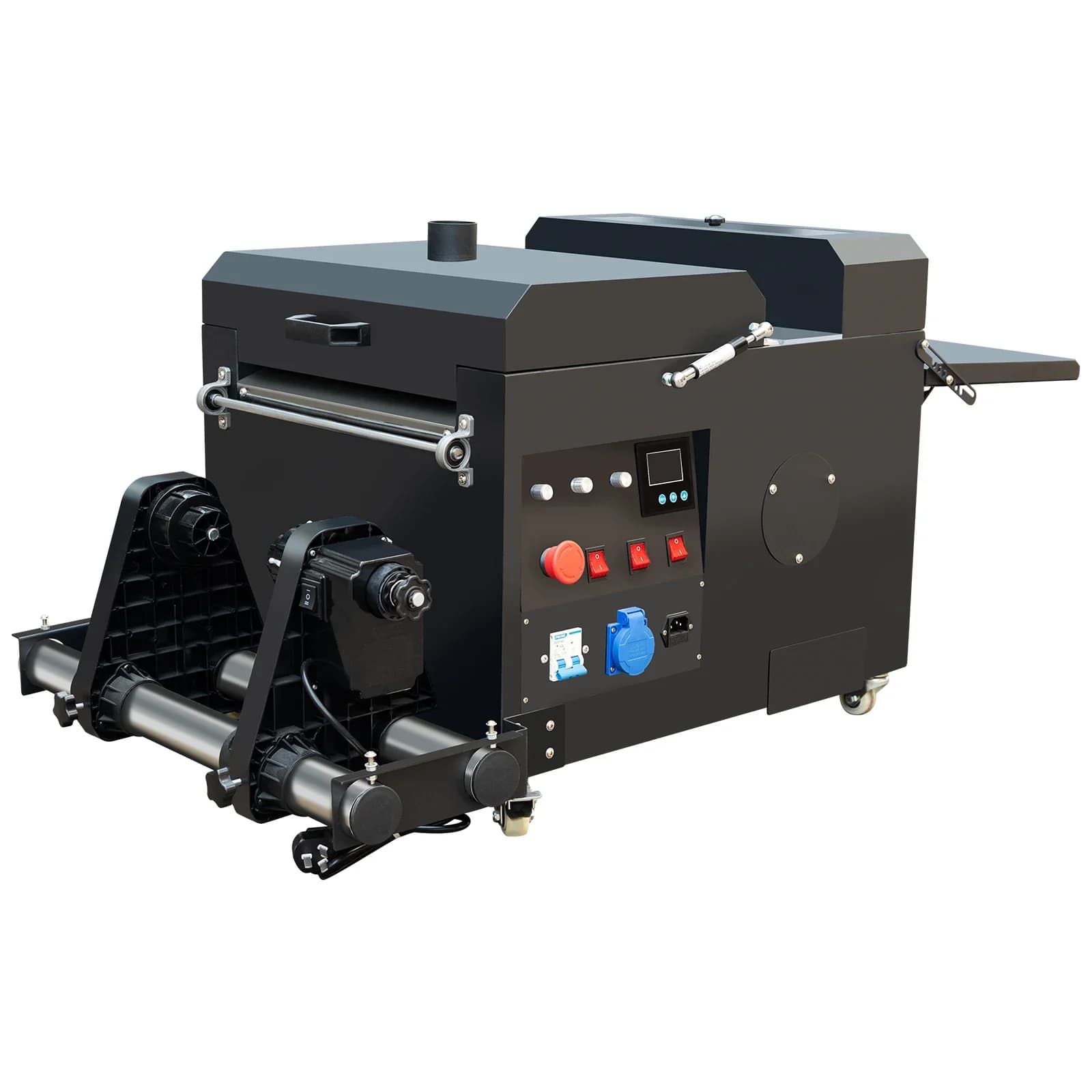 A3 White Ink Hot Printing Powder Shaker Dryer 330MM Automatic Powder Shaking Drying Machine for Heat Transfer Printing, Printer