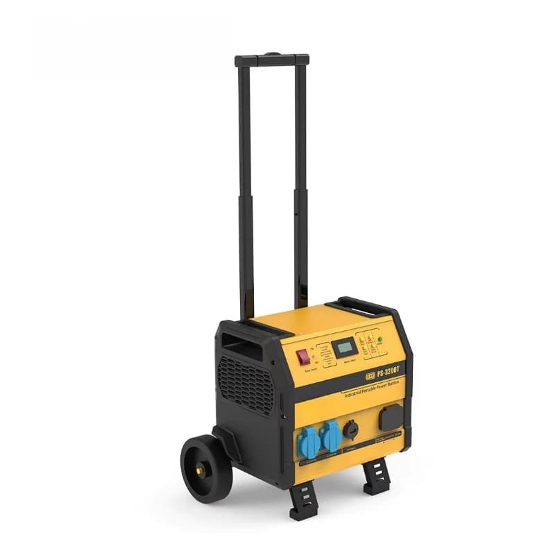 Industrial portable power station for outdoor construction with 1382Wh lithium iron phosphate battery