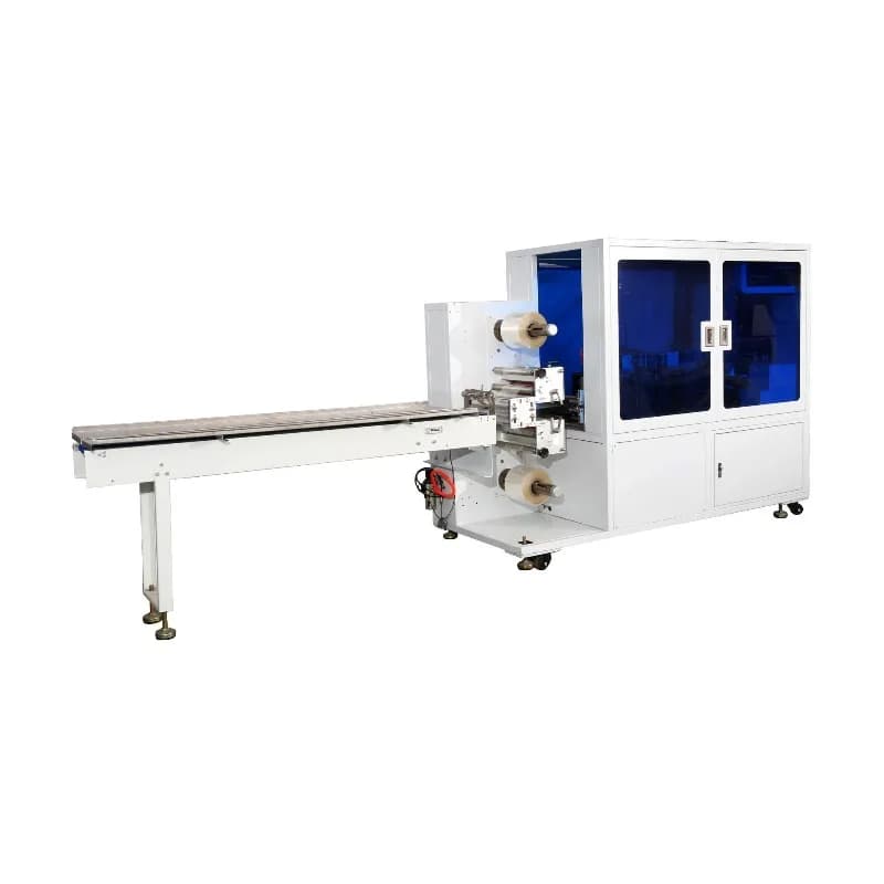 Disposable face towel mosquito repellent sticker reciprocating automatic packaging machine