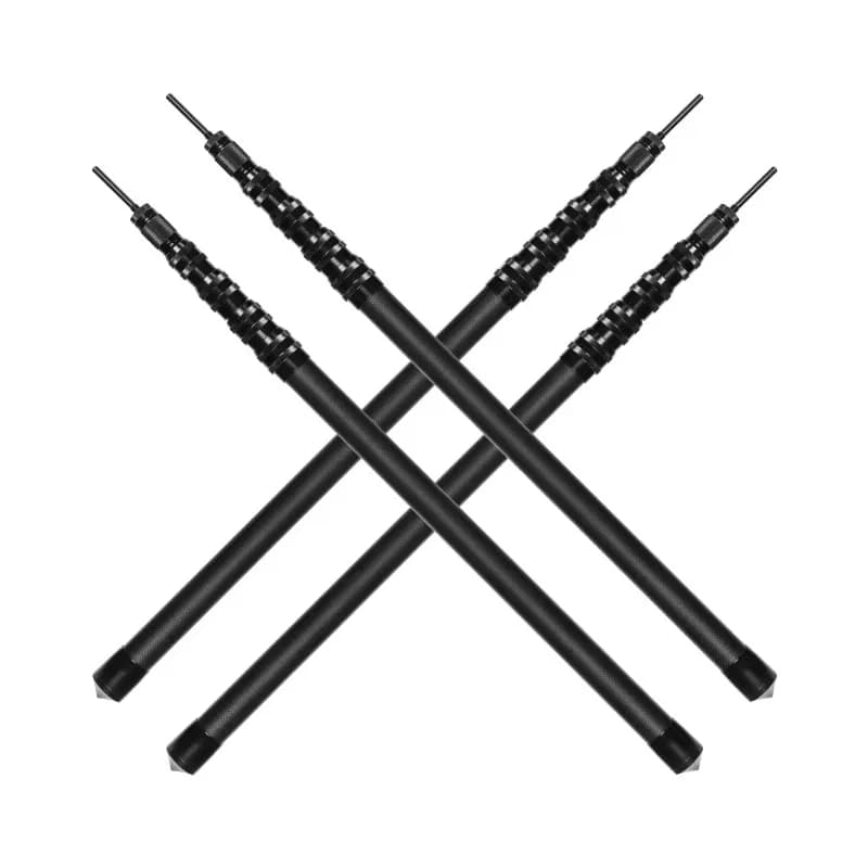 High-quality 100% carbon fiber and plastic locking device telescopic carbon fiber tent pole newly designed for outdoor camping