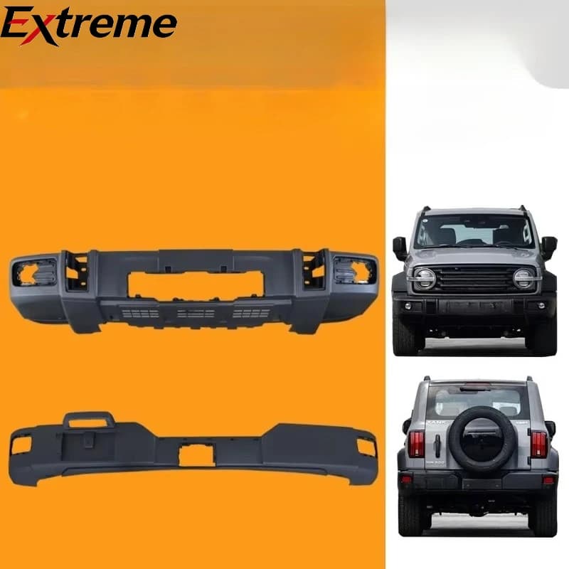Original Tank 300 Front and Rear Bumper ABS Anti-Collision Upgrade for Autos New Condition Upper Lower Position Rear Bumper