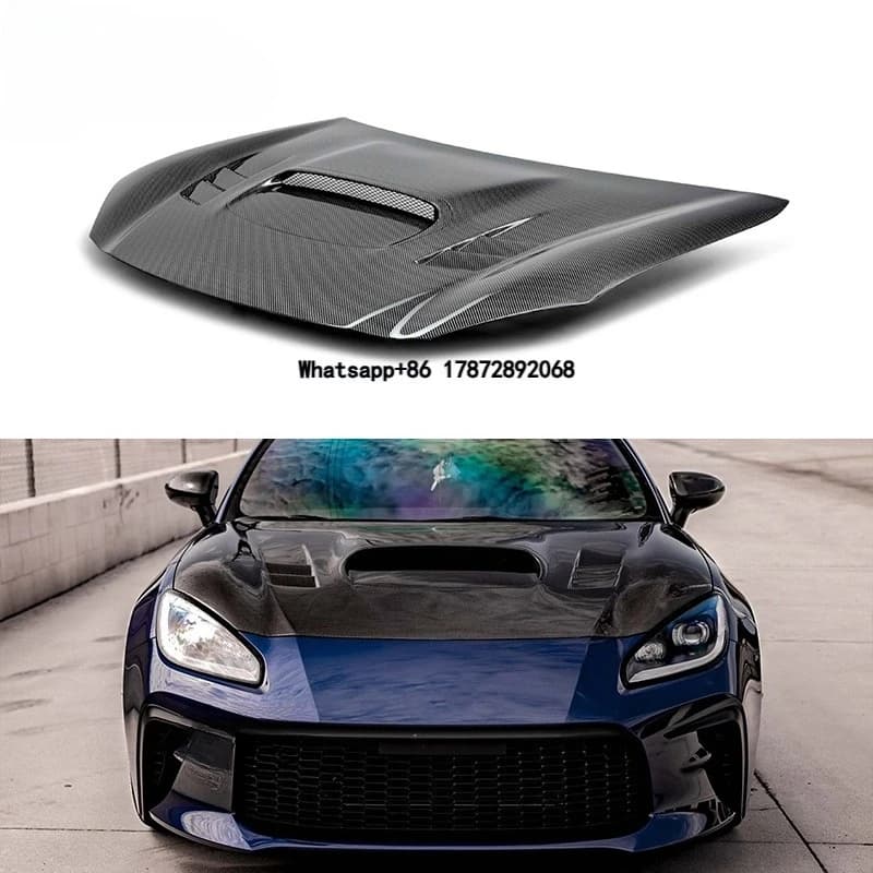 Carbon Fiber Front Hood for GR86 ZN8 BRZ ZD8  BRZ 2021-2023 Engine Cover Bonnet Car Parts Body Kit