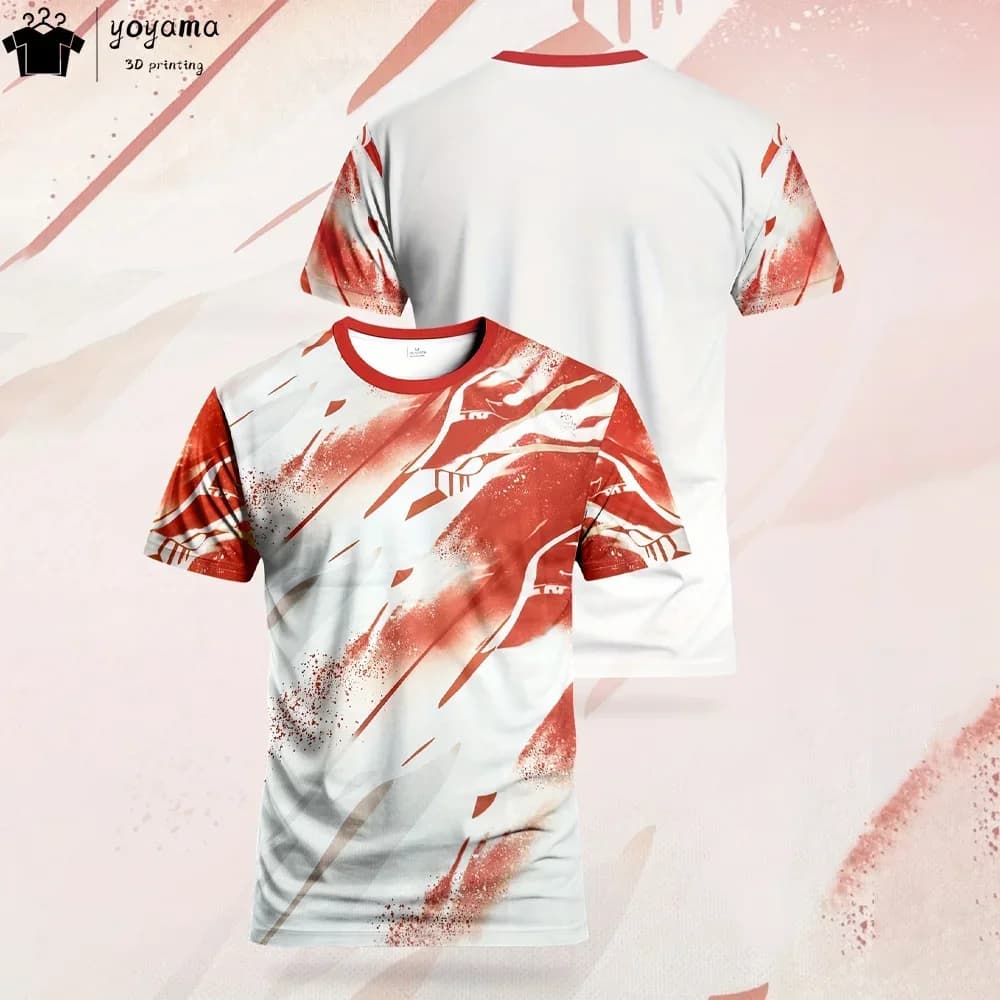 Geometric Print Sports Men's T-shirts Summer Mens Clothes O-Neck Short Sleeve Tee 3D Print Men T-shirt Breathable T shirt Men
