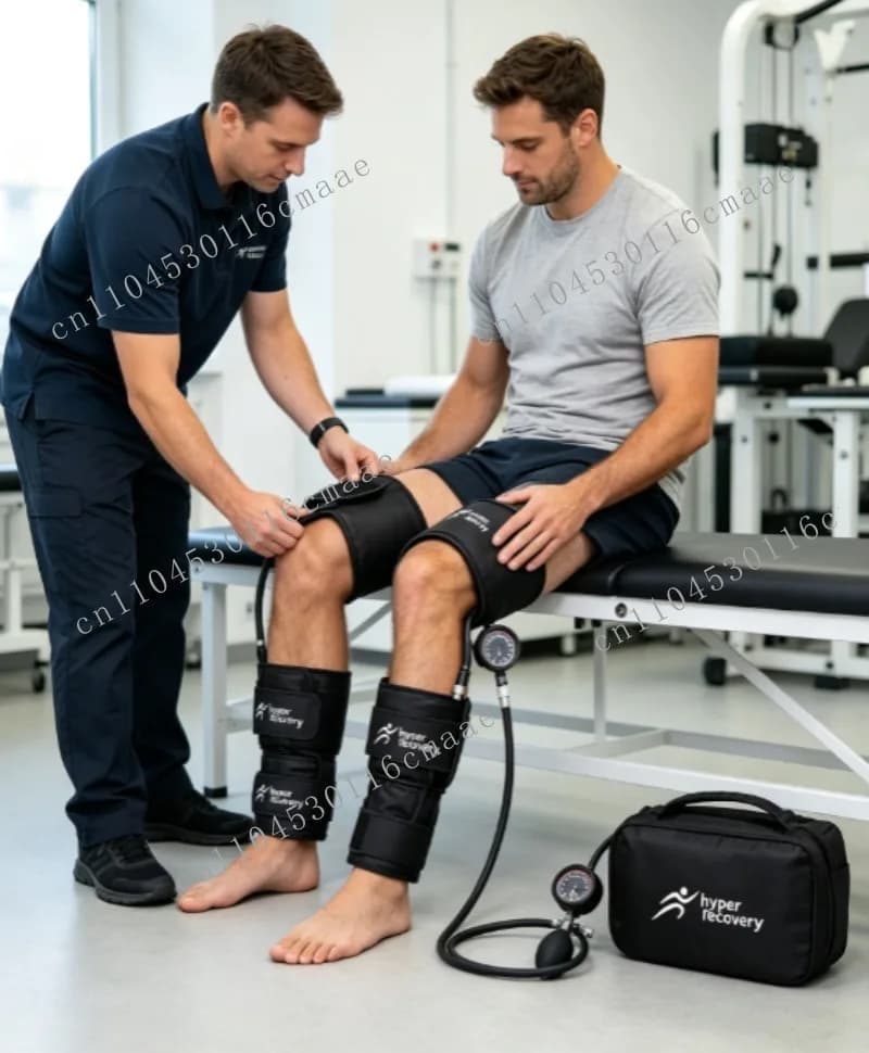 Portable BFR  Pump Blood Flow Restriction Tool for Post-Injury Muscle Recovery Physiotherapy Rehabilitation Fitness Equipment