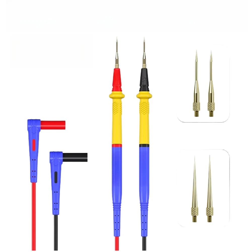 Stainless Steel RP15 Test Probes Designed for Tight Space Testing with Flexible 3.5mm Outer Diameter Silicone Wire