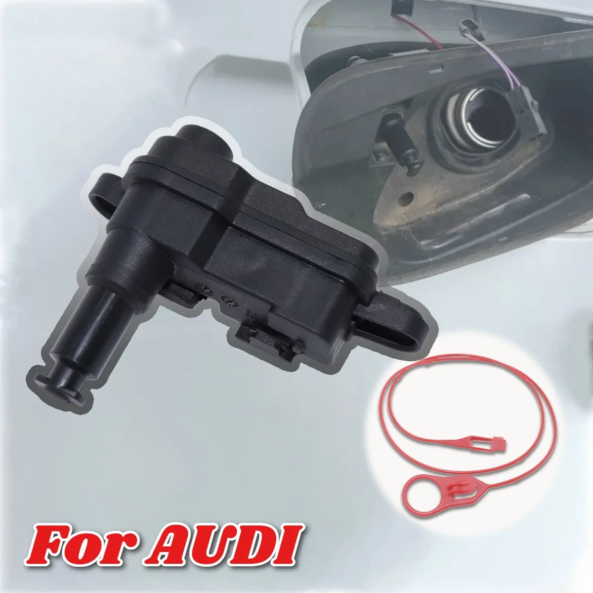 For Audi A1 A3 A4 A5 S1 S3 S4 S5 RS3 RS4 RS5 Fuel Filler Gas Cap Door Lock Actuator Enhanced Security Waterproof 8V0862159A Kit