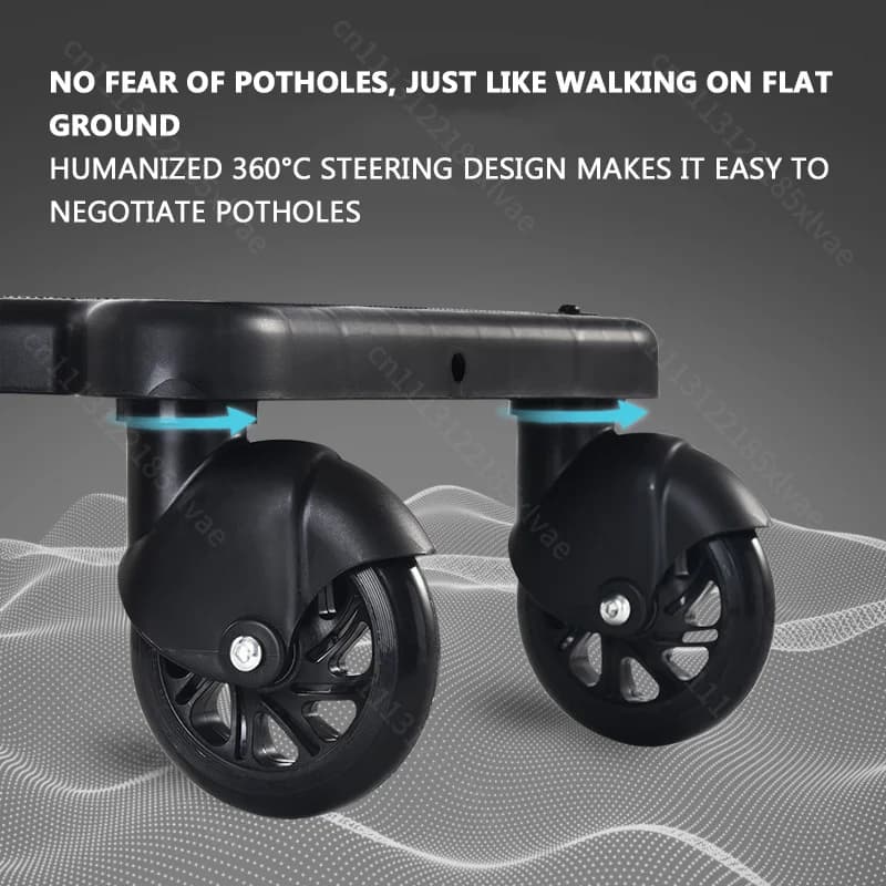 Baby Stroller Auxiliary Pedal Travel Stroller Accessories Small Tail Car Large and Small Treasure Extra Seat Universal Model