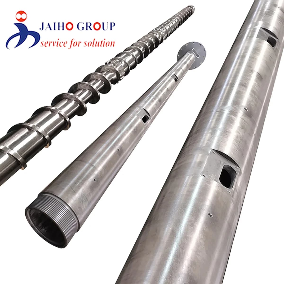 High Quality  Extruder Screw Barrel for Pe/pp Pelleting Extruder