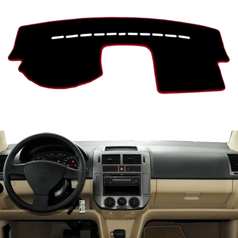 For Volkswagen VW Polo 9N 9N3 2002 2003 2004 2005 2006 2007 2008 Car Dashboard Cover Mat Pad Dash Board Sunshade Rug Accessories