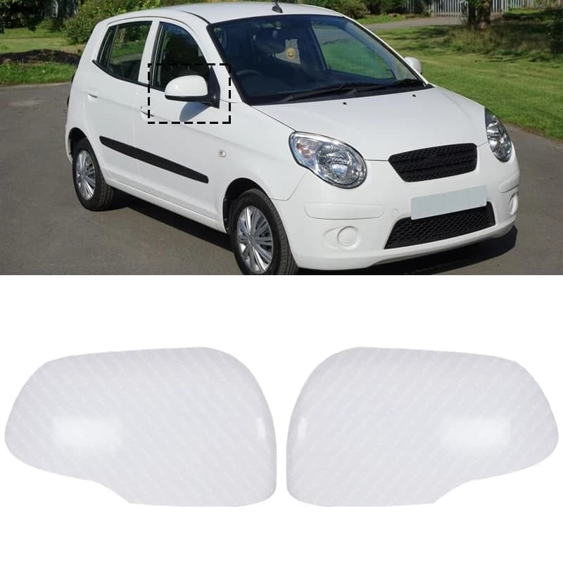 Auto Left Right Side Mirror Lower Cover Rearview Car Wing Mirror Shell housing Cap For Kia Picanto 2011-2018 Mirror Lower Cover