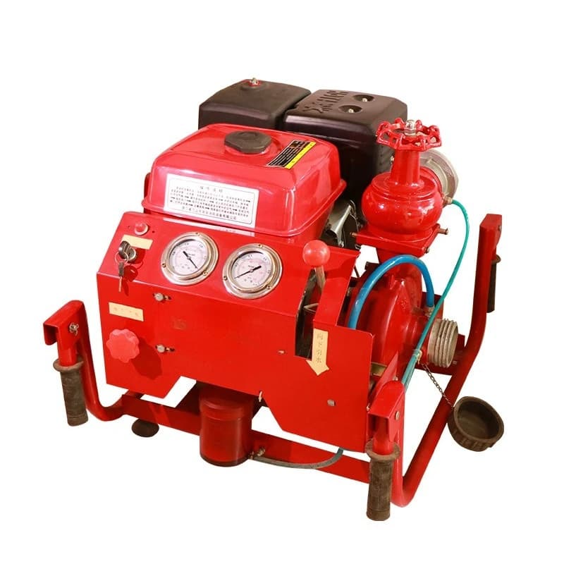 Hand lift motor fire pump, high pressure self-priming pump, high lift diesel engine