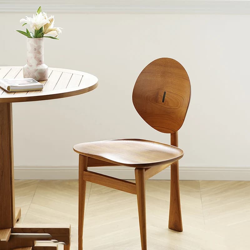 Wooden Vintage Dining Chairs Living Room Luxury Nordic Modern Dining Chairs Ergonomic Bedroom Muebles Entrance Hall Furniture