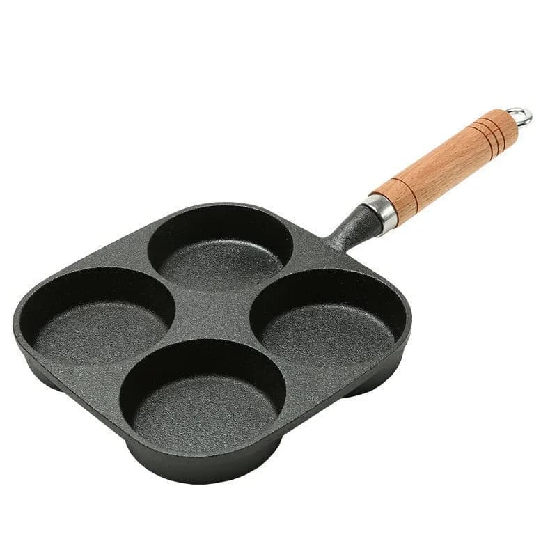 Flat bottom egg  cooker frying non-stick kitchen cooking pan frying