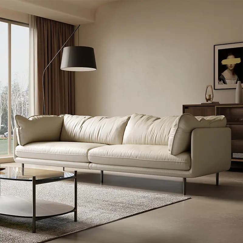 Minimalist Luxury Lazy Sofa Fantasy Sectional Leather Living Room Lazy Sofa Convertible Modern Muebles Para Hogar Furniture