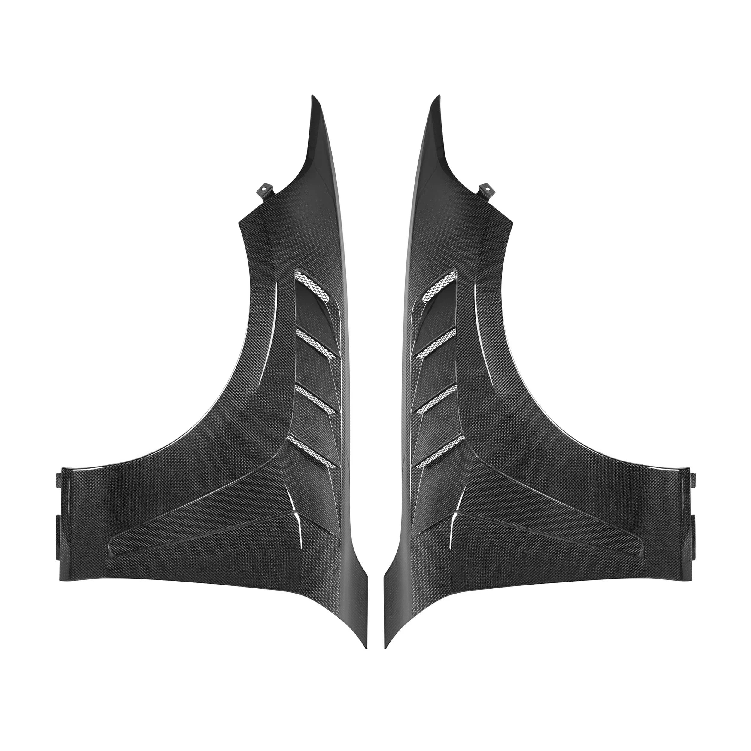 Real Carbon Fiber SY Style Glossy Black Fender for  1 Series F20/2 Series F22 2015-2019 Fender Car Accessories