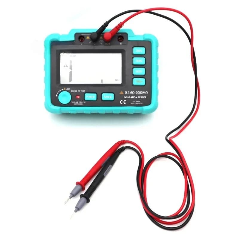 Insulation resistance tester 60B +/60D + digital megohmmeter 250V/500V/1000V/2500V