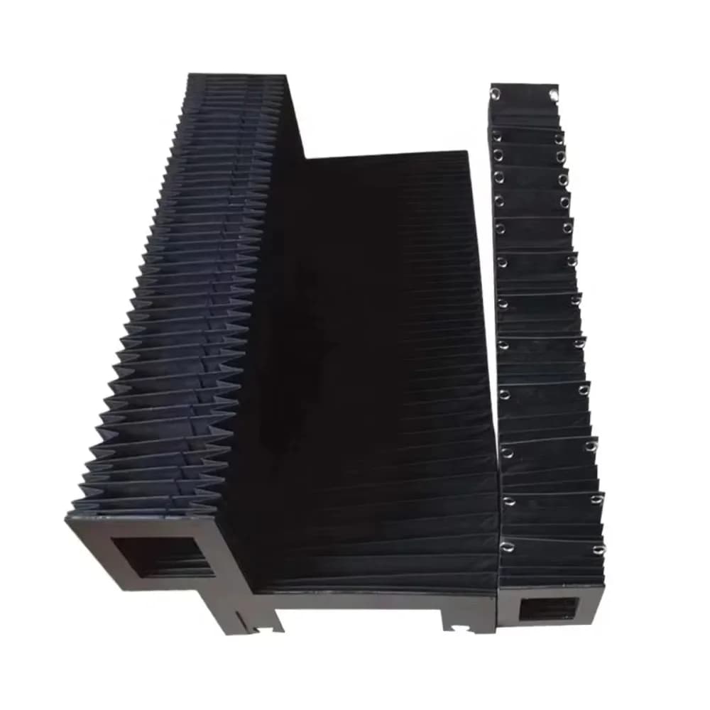 Numerical control Linear guide Flexible accordion shroud Folded bottom bellows cover 1946711 93619-108-330 FALTENBALG U-ACHSE