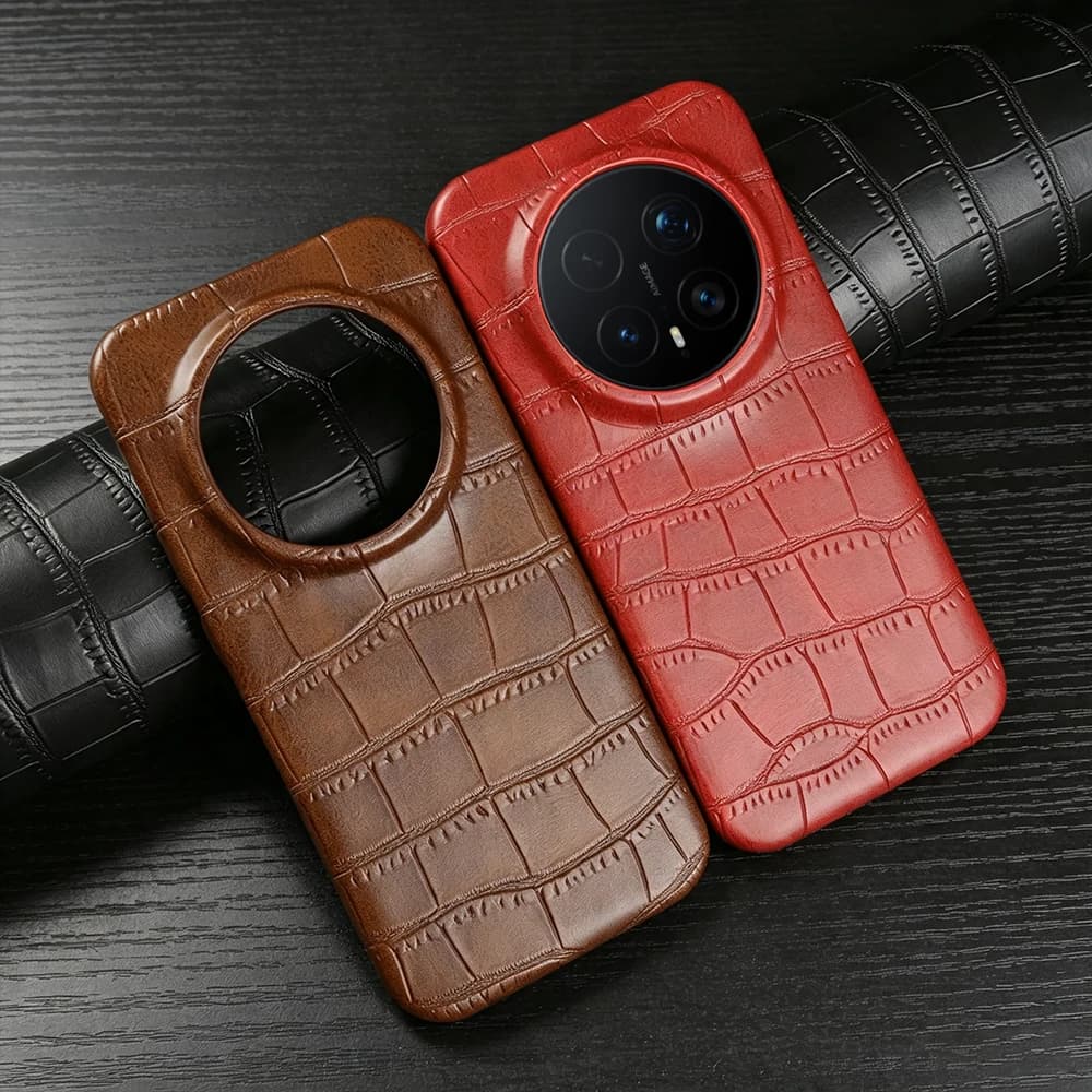 Premium Crocodile Leather Case For Honor Magic 8 Pro Magic8 Magic 7 Pro Magic7 Phone Case Back Cover Protective Funda Para Coque