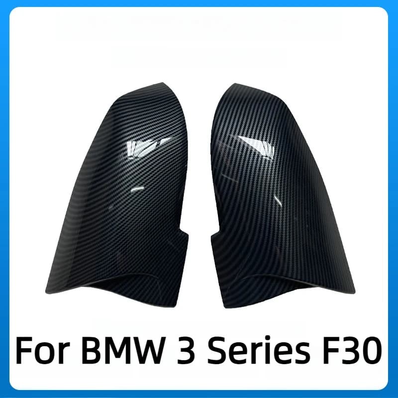 Ox Horn Mirror Cover For BMW 3 Series F30 Accessories 2019/2018,Sporty Styling Rearview Mirror Cap,Lightweight 2012-2017