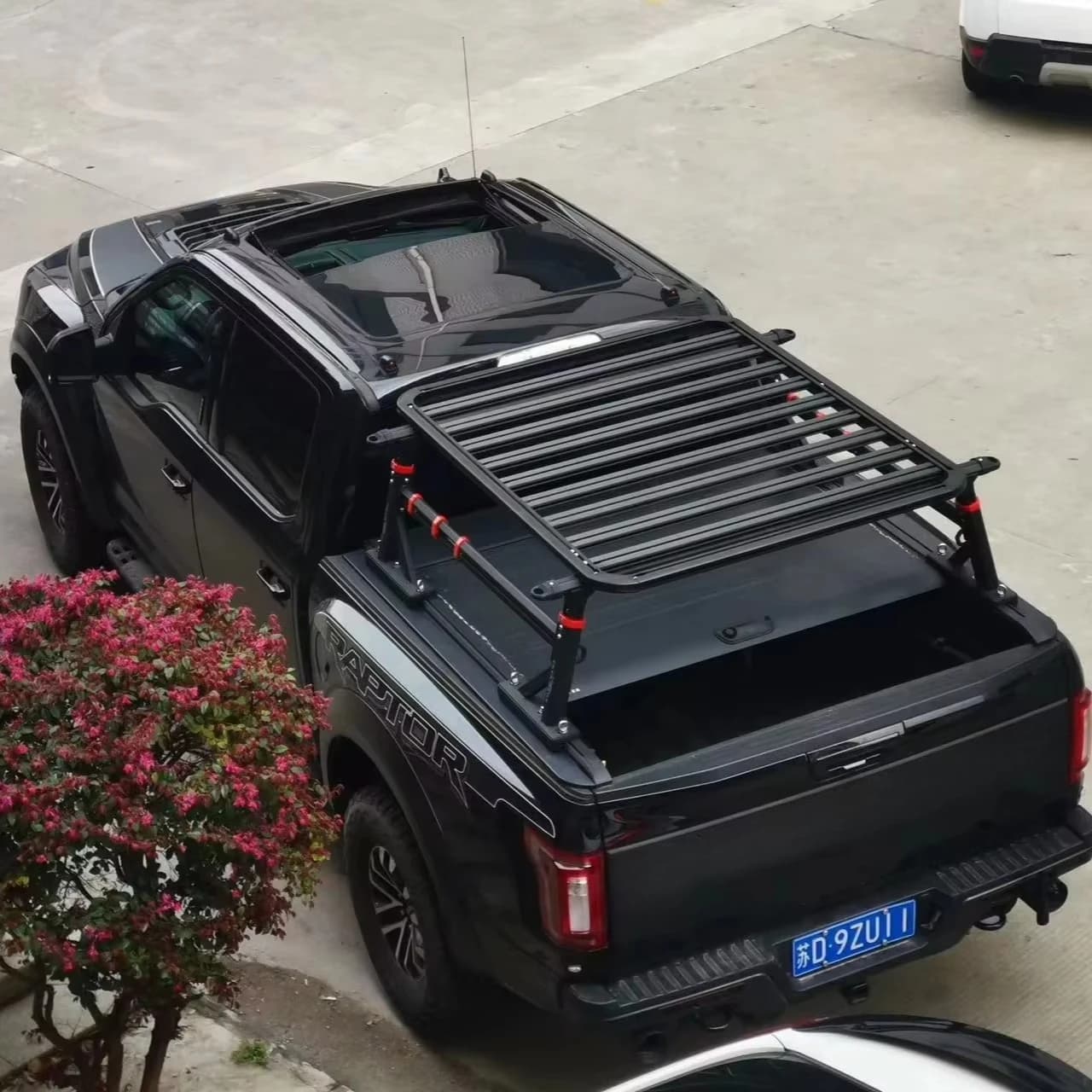 4X4 Multi-functional Aluminium Roll Cage with Brackets for Ford Pickup Trucks New Roof Rack Luggage Carrier