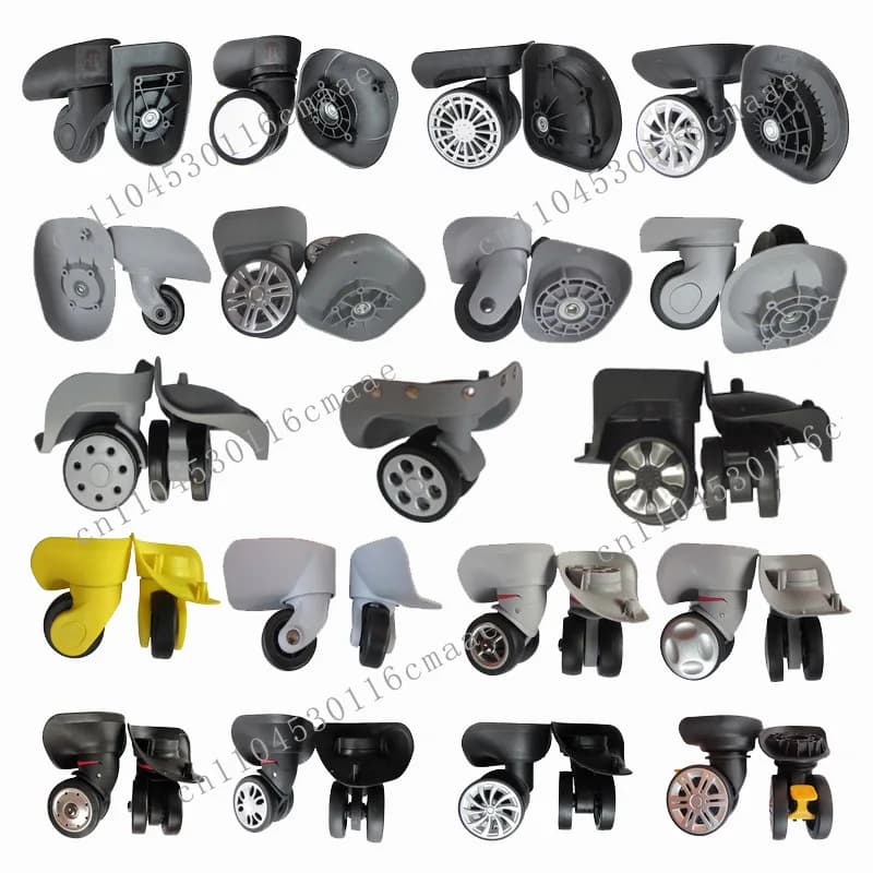 All kinds of trolley cases, suitcases, luggage wheels, casters, luggage accessories, universal wheels, hard case wheels