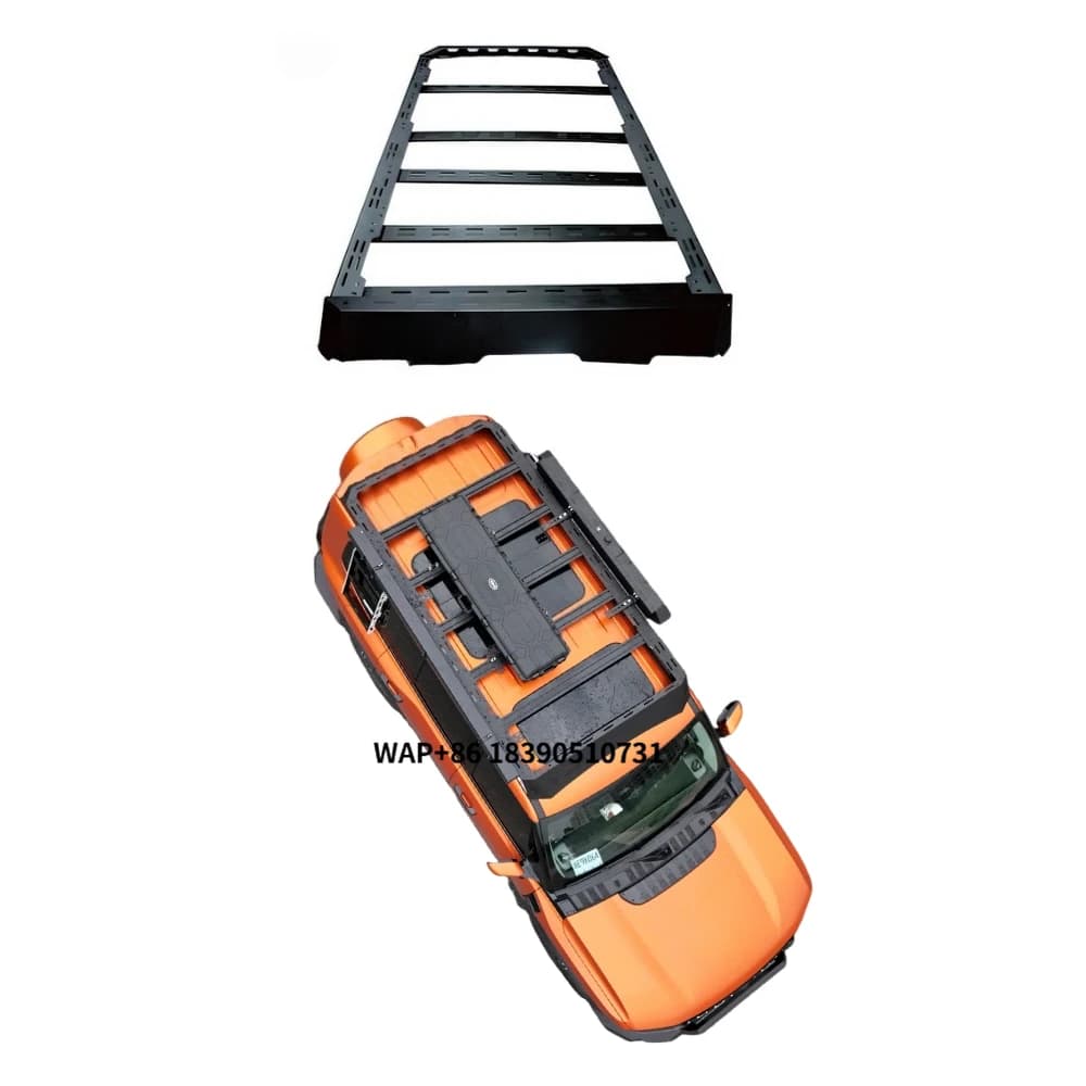 Chery Jetour G700 2025 2026 Iron Roof Platform Rack 4x4 Exterior Luggage Carrier with 100kg+ Load Capacity