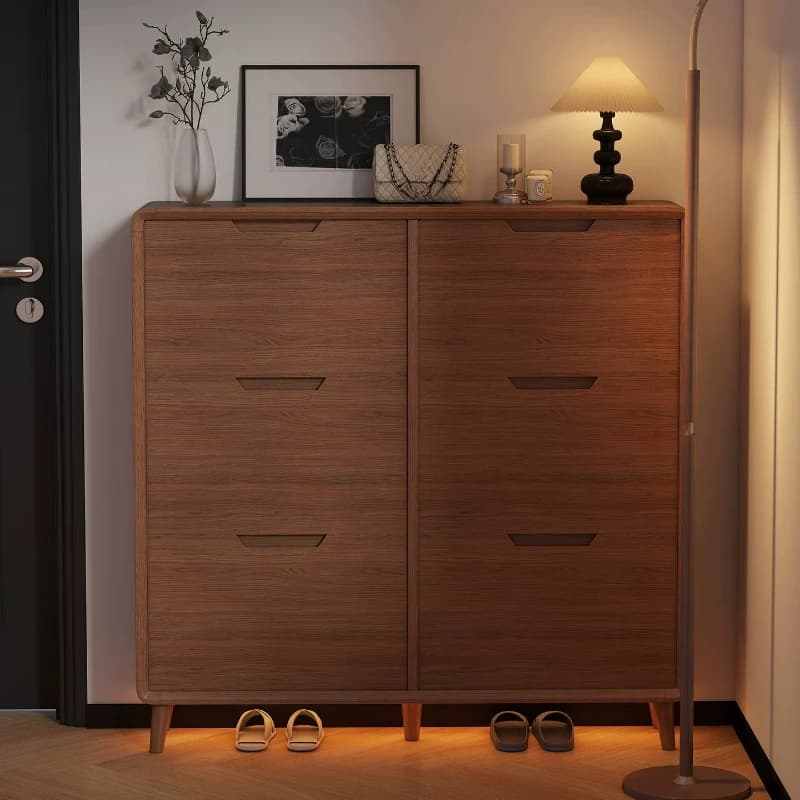 Living Room Vertical Rack Shoe Cabinet Liquidation Shoe Cabinet Drawer Type Organizer Locker Zapatero Madera Furniture Home
