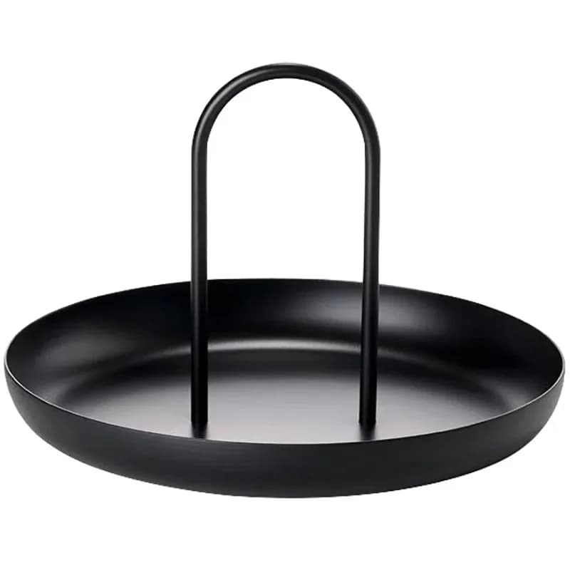 Nordic simple modern round portable tray, living room porch sundries small items desktop storage tray